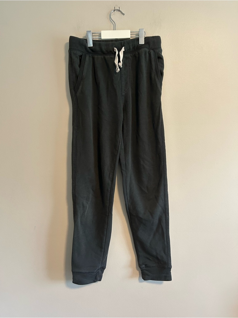 Joe fresh youth 10/12 Black Jogger Sweatpants with Drawstring